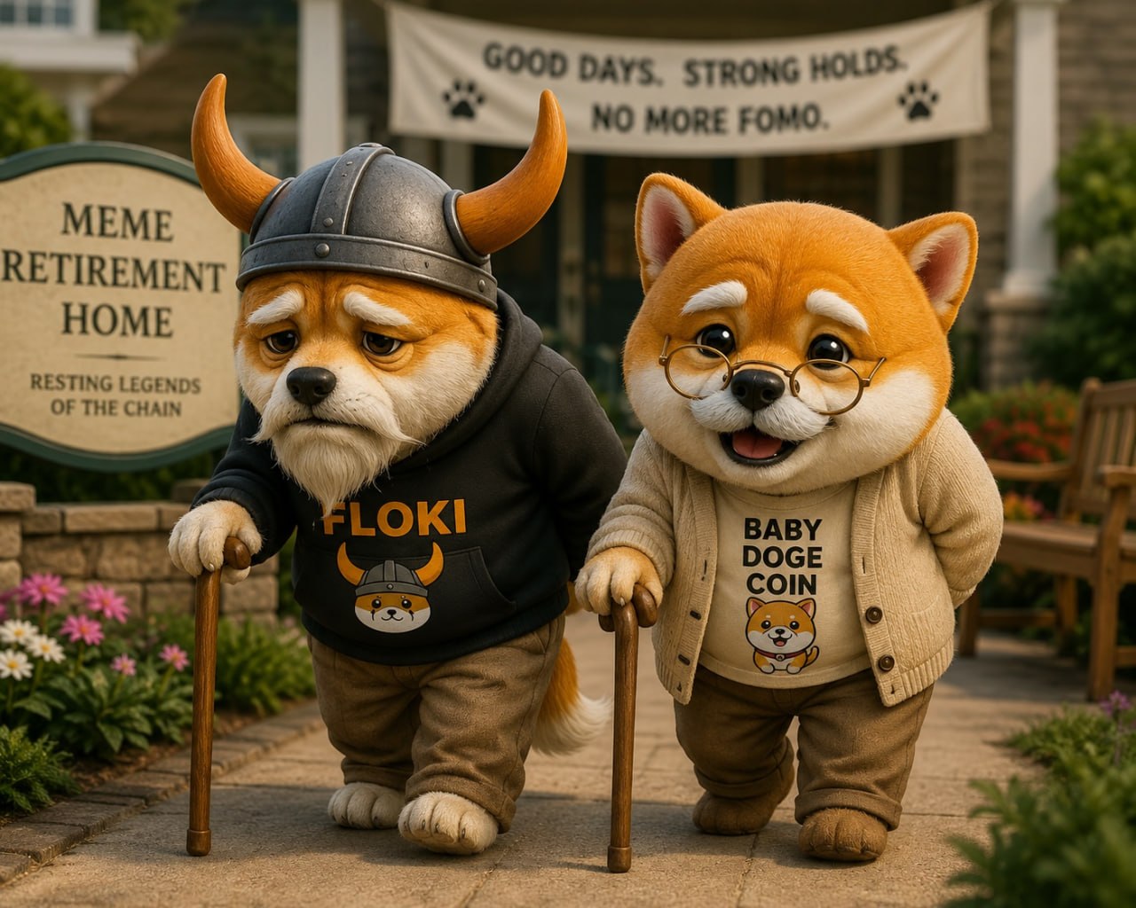 Old meme legends relaxing in the GRAMPS retirement home